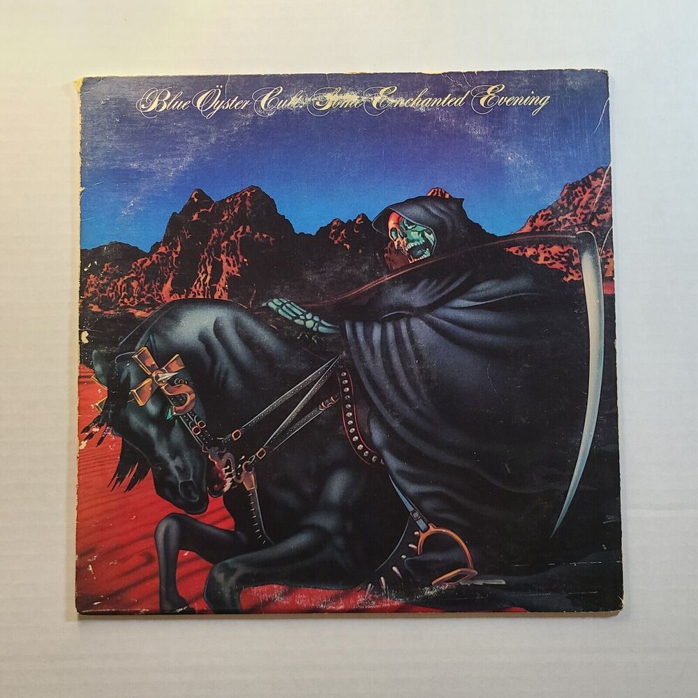 Blue Oyster Cult Some Enchanted Evening Vinyl Record LP Columbia JC 35563 VG